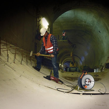 Enrouleur de câble Brennenstuhl professionalLINE SteelCore (8000809077) 25 m caoutchouc 3 x 2,5 mm² tôle d'acier isolé IP44