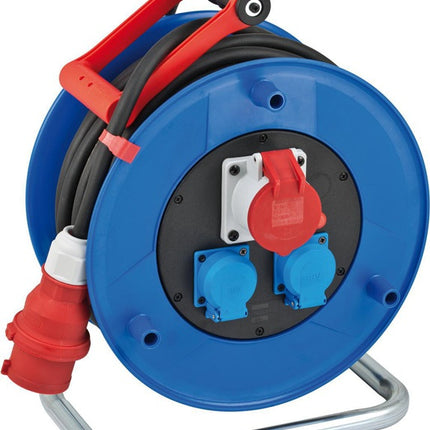 Brennenstuhl Enrouleur de câble triphasé Garant ( 8000337368 ) 20 m caoutchouc-néoprène 5 x 2,5 mm² plastique IP44