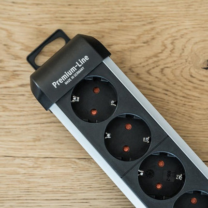 Brennenstuhl Premium-Protect-Line ( 8001484633 ) 16 A 230 V noir/argent 3 m PVC 1,5 mm² Prise multiple