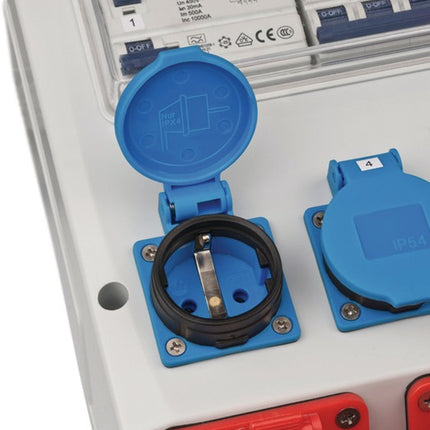 Brennenstuhl distributeur mural en plastique ( 4000873992 ) CEE-32 A, 5 pôles