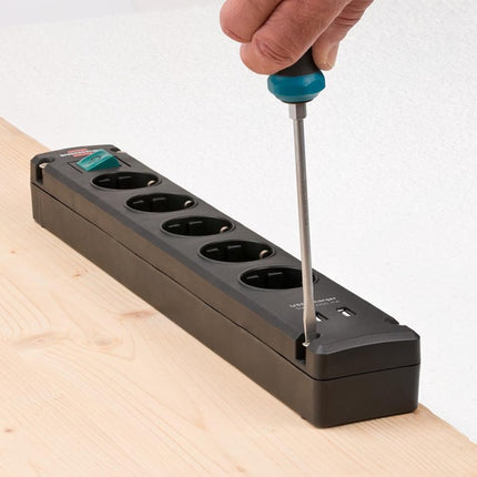 Brennenstuhl Prise multiple Bremounta ( 8000594293 ) 5x câble-L.3m avec protection enfant