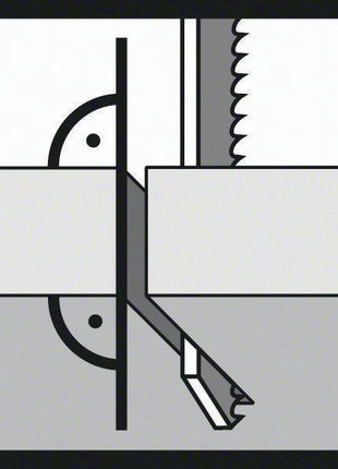 Bosch Stichsägeblatt T 344 DP ( 4000837571 ) Gesamtlänge 152 mm HCS