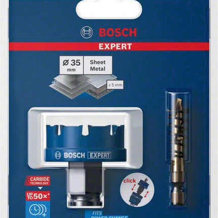 Scie cloche Expert Sheet Metal Bosch ( 4000800273 ) Scie-Ø 35 mm Profondeur de coupe 5 mm