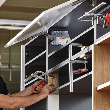 Serre-joint à vis tout acier Bessey GZ-KG ( 4000831652 ) Ouverture de serrage 300 mm Saillie 120 mm