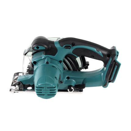 Makita DCS 552 M1J 18 V Akku Metall Handkreissäge 136 mm im Makpac + 1x 4,0 Ah Akku + Sägeblatt und Schutzbrille - ohne Lader - Toolbrothers