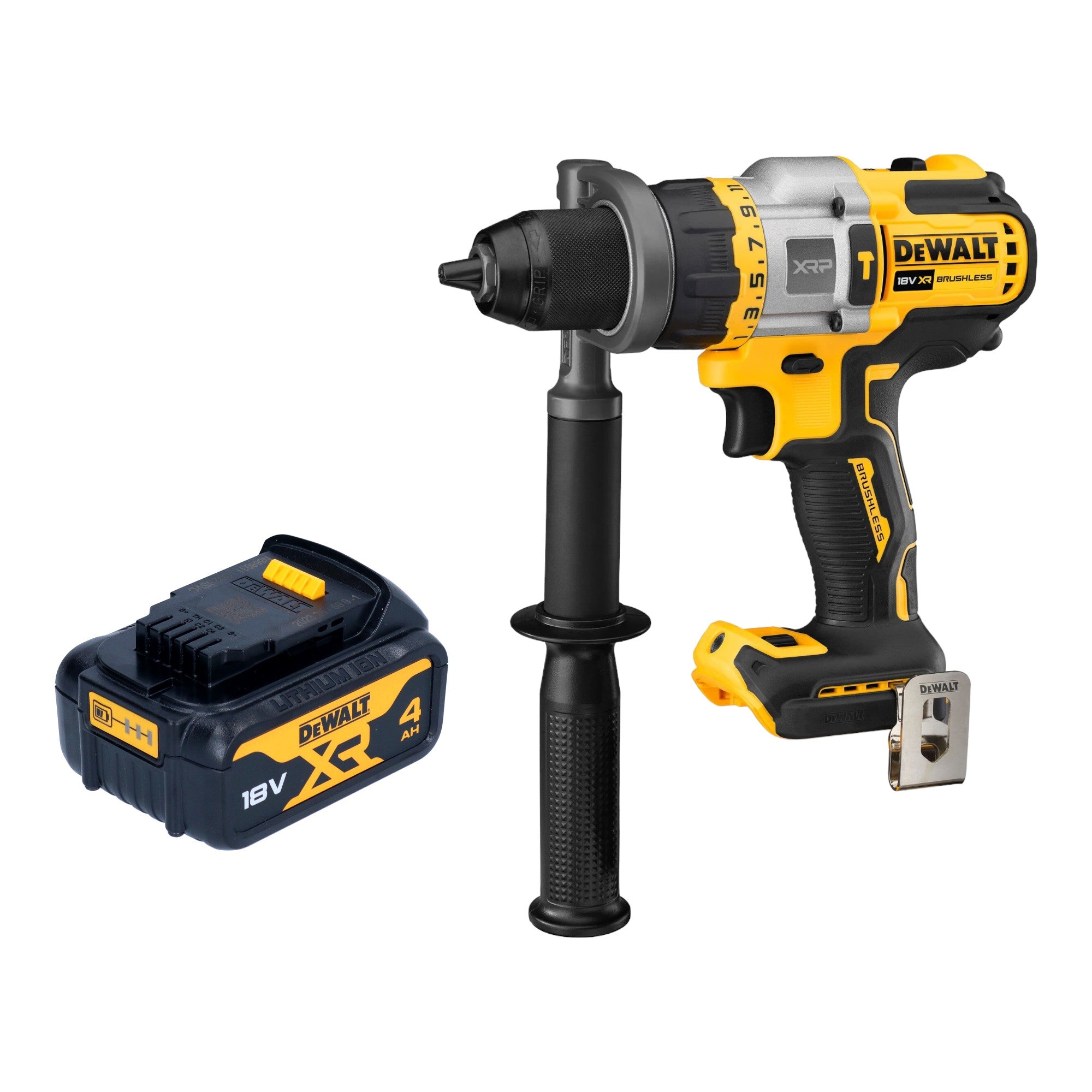 DeWalt DCD 999 N Akku Schlagbohrschrauber 18 V 95 Nm Brushless 1x Akku 4 0 Ah ohne Ladegeraet 0 - toolbrothers