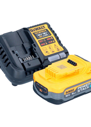 Akumulatorowa wiertarko-wkrętarka udarowa DeWalt DCD 999 H1 18 V 95 Nm bezszczotkowa + 1x akumulator Powerstack 5,0 Ah + ładowarka