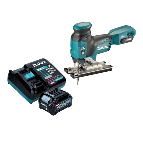 Makita JV 001 GD101 Akku Stichsaege 40 V max 135 mm Brushless 1x Akku 2 5 Ah Ladegeraet 0 - toolbrothers