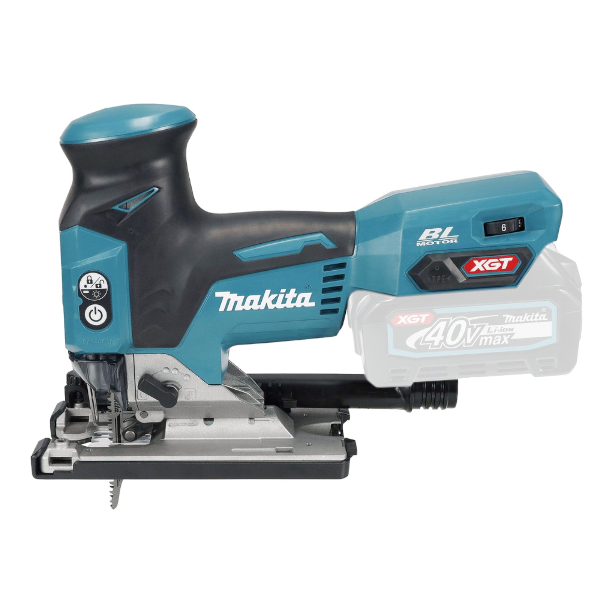 Makita JV 001 GD101 Akku Stichsaege 40 V max 135 mm Brushless 1x Akku 2 5 Ah Makpac ohne Ladegeraet 1 - toolbrothers