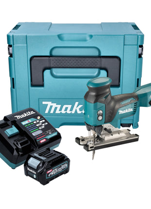 Makita JV 001 GD101 Akku Stichsaege 40 V max 135 mm Brushless 1x Akku 2 5 Ah Ladegeraet Makpac 0 - toolbrothers