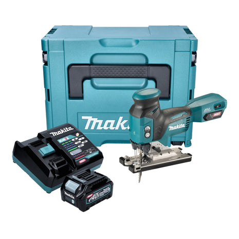 Makita JV 001 GD101 Akku Stichsaege 40 V max 135 mm Brushless 1x Akku 2 5 Ah Ladegeraet Makpac 0 - toolbrothers