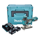 Makita JV 001 GD201 Akku Stichsaege 40 V max 135 mm Brushless 2x Akku 2 5 Ah Ladegeraet Makpac 0 - toolbrothers