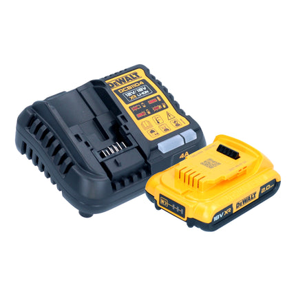 Perceuse à percussion sans fil DeWalt DCD 999 D1T 18 V 95 Nm sans balai + 1x batterie 2,0 Ah + chargeur + TSTAK