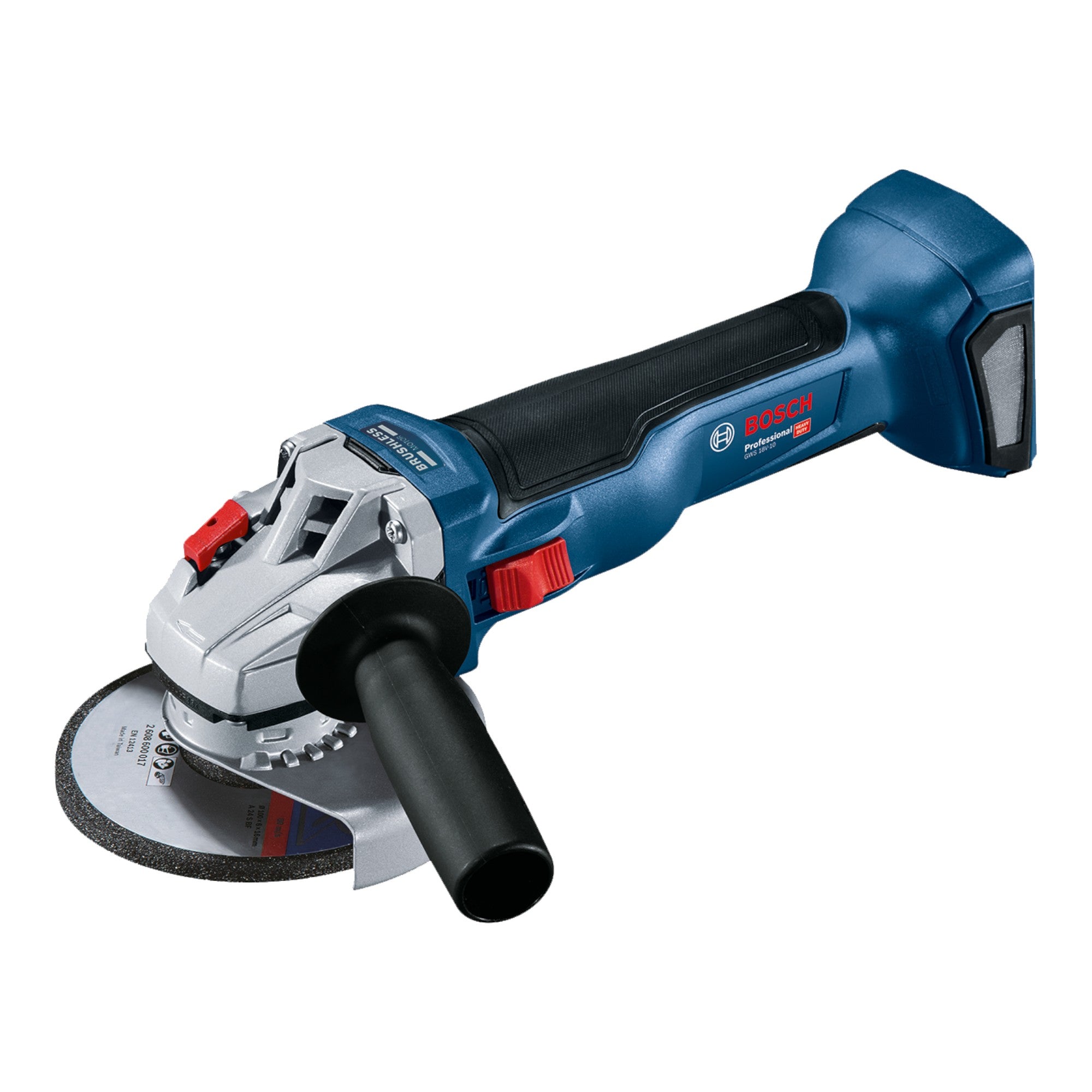 Bosch GWS 18V 10 Professional Akku Winkelschleifer 18 V 125 mm Brushless 1x Akku 4 0 Ah Ladegeraet 1 - toolbrothers