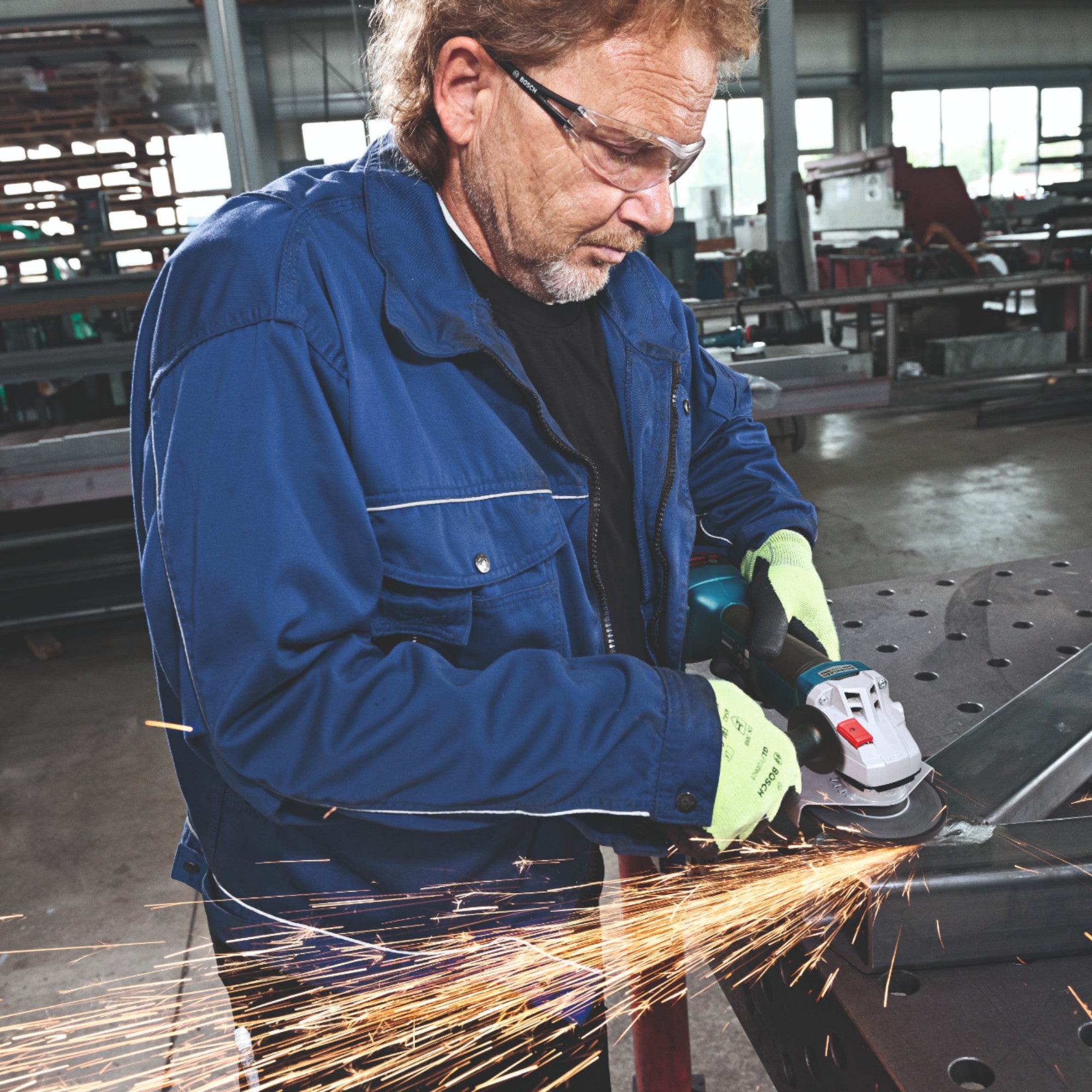 Bosch GWS 18V 10 Professional Akku Winkelschleifer 18 V 125 mm Brushless 2x ProCORE Akku 8 0 Ah Ladegeraet 3 - toolbrothers