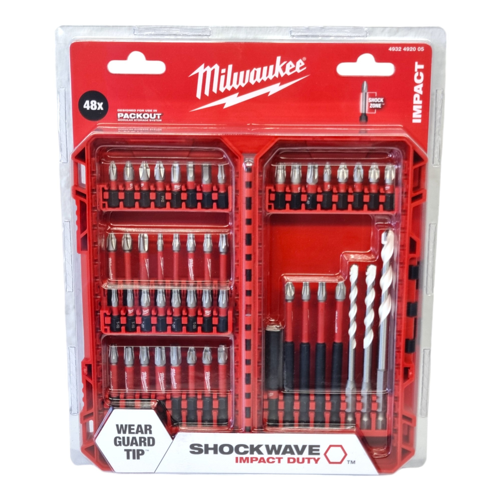 Milwaukee Shockwave Bit Set 1 4 48 teilig PH PZ TX HEX 4932492005  0 - toolbrothers