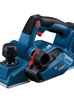 Bosch GHO 18V-26 Cepilladora de batería profesional 18 V 2,6 mm sin escobillas + 1x batería 4,0 Ah + cargador + L-Boxx