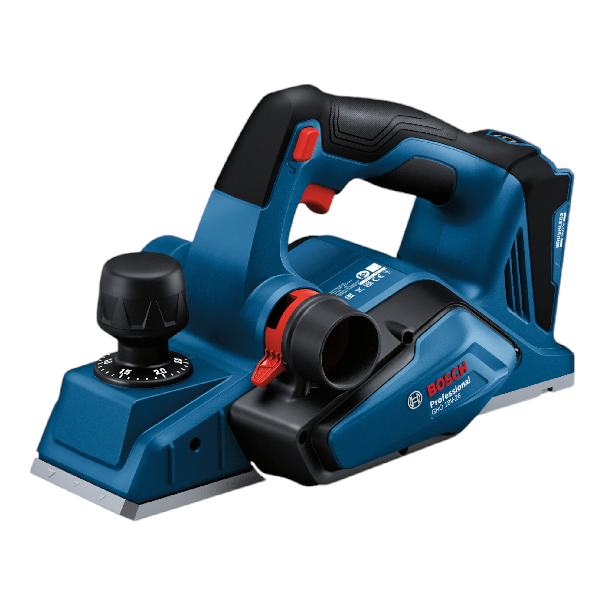 Bosch GHO 18V 26 Professional Akku Hobel 18 V 2 6 mm Brushless 2x ProCORE Akku 4 0 Ah Ladegeraet L Boxx 1 - toolbrothers