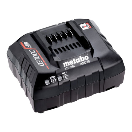 Metabo Set de base 3x bloc batterie LiHD 12 V 4,0 Ah ( 3x 625349000 ) + chargeur ASC 55 ( 627044000 )