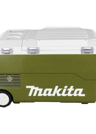 Makita DCW 180 ZO Caja de refrigeración y calefacción por batería 36 V (2x 18 V) 20 L Oliva - Outdoor Adventures Edition Solo - sin batería, sin cargador