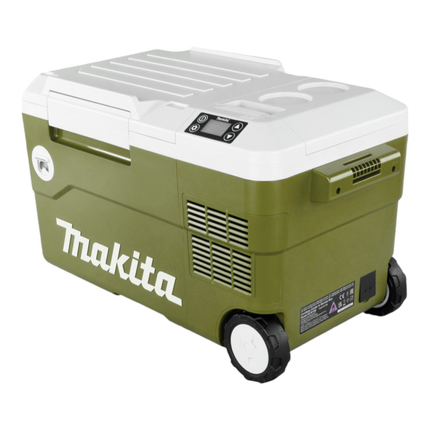 Makita DCW 180 ZO Boîte de refroidissement et de chaleur 36 V ( 2x 18 V ) 20 L Olive - Outdoor Adventures Edition Solo - sans batterie, sans chargeur
