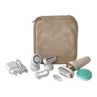 BRAUN Silk Epil 9-071 Épilateur 3D Flex Épilateur femme pour une épilation longue durée + tête de rasage + tête de massage Blanc / Or