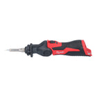 Milwaukee M12 SI-201 Pistolet sans fil 12 V 400 C tête verrouillable + 1x batterie 2,0 Ah + chargeur