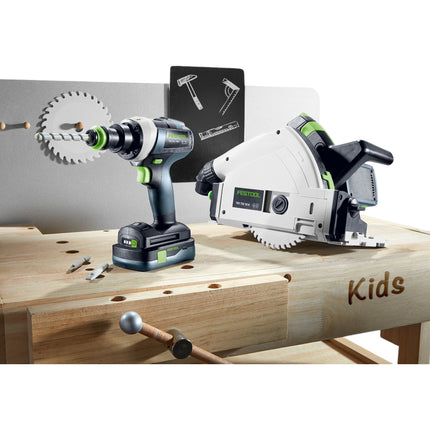 Festool TY-TPC Jouet Perceuse-visseuse sans fil ( 577937 ) + 1x batterie + Bit & Bohrer Set 3 tlg.