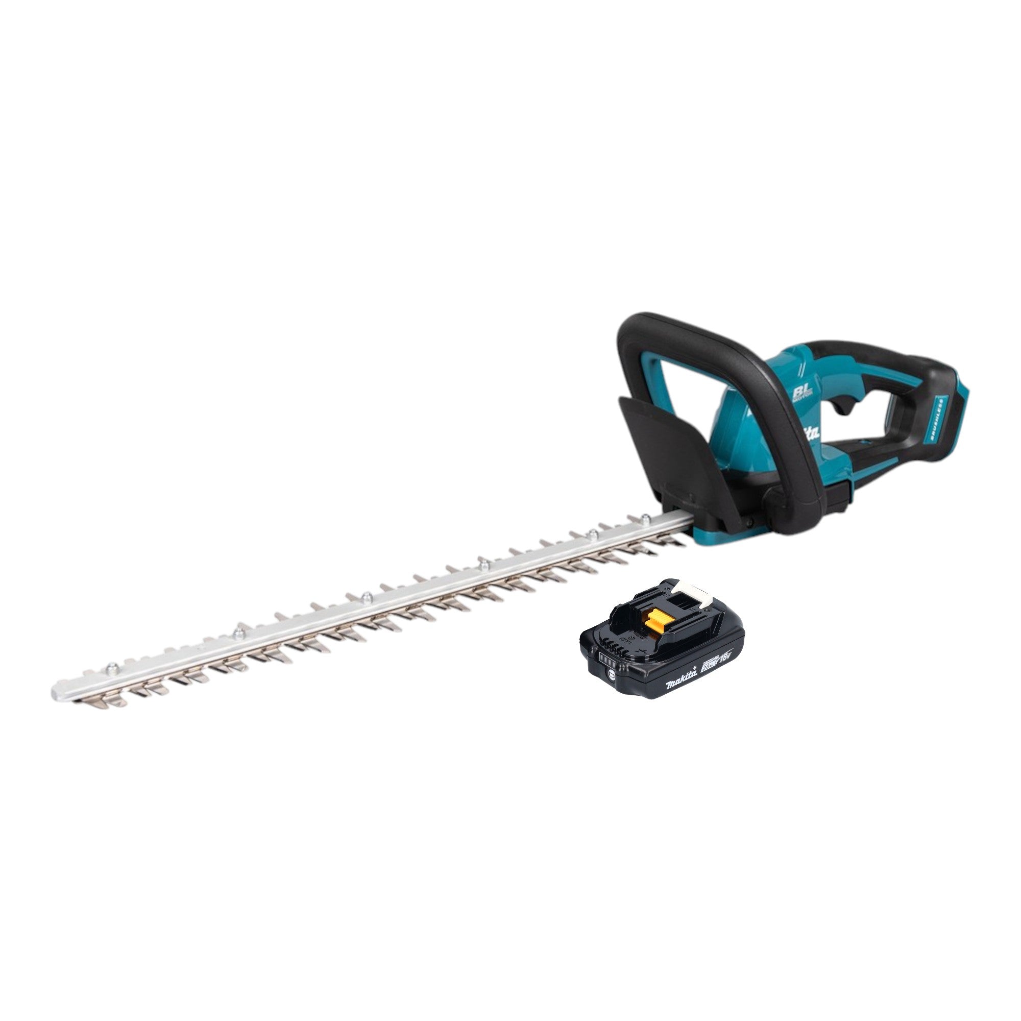 Makita DUH 506 A Akku Heckenschere 18 V 50 cm Brushless 1x Akku 2 0 Ah ohne Ladegeraet 0 - toolbrothers