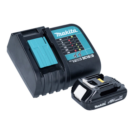 Makita DUH 506 SY Taille-haies sans fil 18 V 50 cm Brushless + 1x batterie 1,5 Ah + chargeur