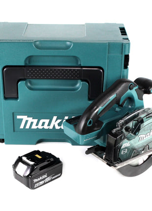 Makita DCS 553 G1J Akku Metallhandkreissäge 18V 150 mm Brushelss + 1x Akku 6,0Ah + Makpac - ohne Ladegerät - Toolbrothers