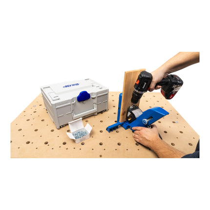 KREG Pocket Hole Jig 720 Systainer BASIC Gabarit de perçage pour trous de poche ( KPHJ720-SYSBASIC ) + Systainer