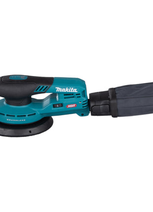 Makita BO 002 CGM201 Ponceuse excentrique sans fil 40 V max. 150 mm 5,0 mm course Brushless + 2x batterie 4,0 Ah + chargeur