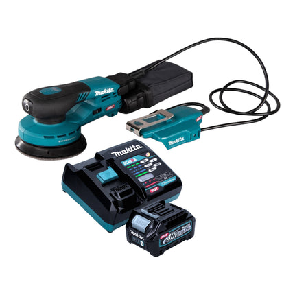 Makita BO 003 CGD101 Akku Exzenterschleifer 40 V max 125 mm 3 0 mm Hub Brushless 1x Akku 2 5 Ah Ladegeraet 0 - toolbrothers