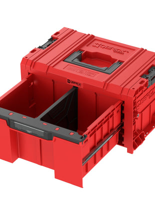 Qbrick System PRO Cajón 1 Caja de Herramientas 2.0 Basic RED Ultra HD Caja de herramientas personalizada 450 x 310 x 244 mm 12 l