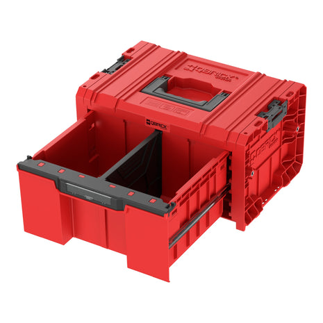 Qbrick System PRO Drawer 1 Toolbox 2.0 Basic RED Ultra HD Custom Boîte à outils 450 x 310 x 244 mm 12 l