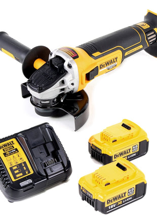 DeWalt DCG 405 M2 Akku Winkelschleifer 18V 125mm Brushless + 2x Akku 4,0Ah + Ladegerät - Toolbrothers