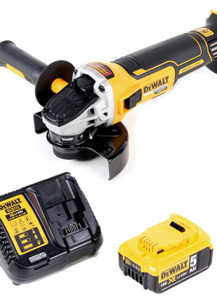 DeWalt DCG 405 P1 Akku Winkelschleifer 18V 125mm Brushless + 1x Akku 5,0Ah + Ladegerät - Toolbrothers