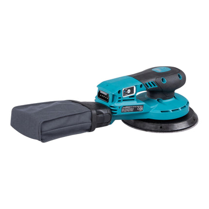 Makita BO 004 CGM101 Ponceuse excentrique sans fil 40 V max. 150 mm 3,0 mm course Brushless + 1x batterie 4,0 Ah + chargeur