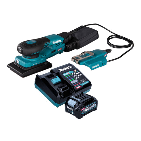 Makita BO 005 CGD101 Akku Schwingschleifer 40 V max 80 x 130 mm 3 0 mm Hub Brushless 1x Akku 2 5 Ah Ladegeraet 0 - toolbrothers