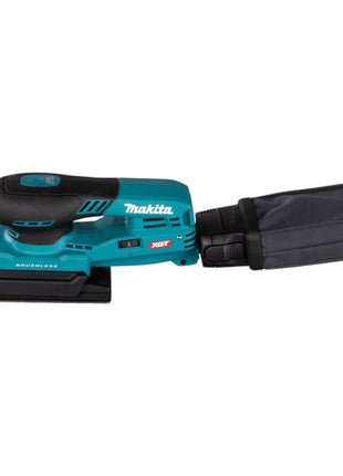 Makita BO 005 CGM201 Ponceuse vibrante sans fil 40 V max. 80 x 130 mm course 3,0 mm Brushless + 2x batterie 4,0 Ah + chargeur