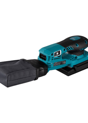 Makita BO 005 CGM201 Ponceuse vibrante sans fil 40 V max. 80 x 130 mm course 3,0 mm Brushless + 2x batterie 4,0 Ah + chargeur