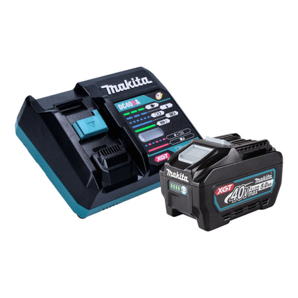 Makita BO 005 CGT101 Ponceuse vibrante sans fil 40 V max. 80 x 130 mm course 3,0 mm Brushless + 1x batterie 5,0 Ah + chargeur + Makpac