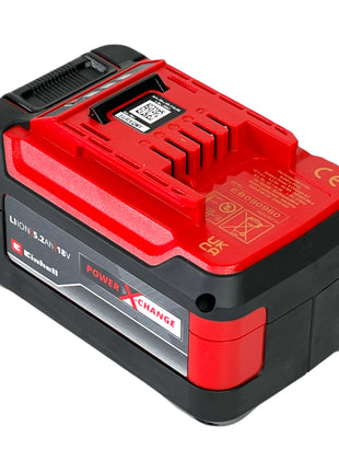 Einhell 18V 5,2Ah PXC-Twinpack 2x batterie 18 V 5,2 Ah Li-Ion ( 4511526 ) avec indicateur de charge