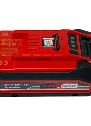 Einhell PXC Starter Kit 4x Power X-Change Plus batterie 18 V 4,0 Ah ( 4x 4511553 ) + Power X-Twincharger 3A chargeur double ( 4512069 )