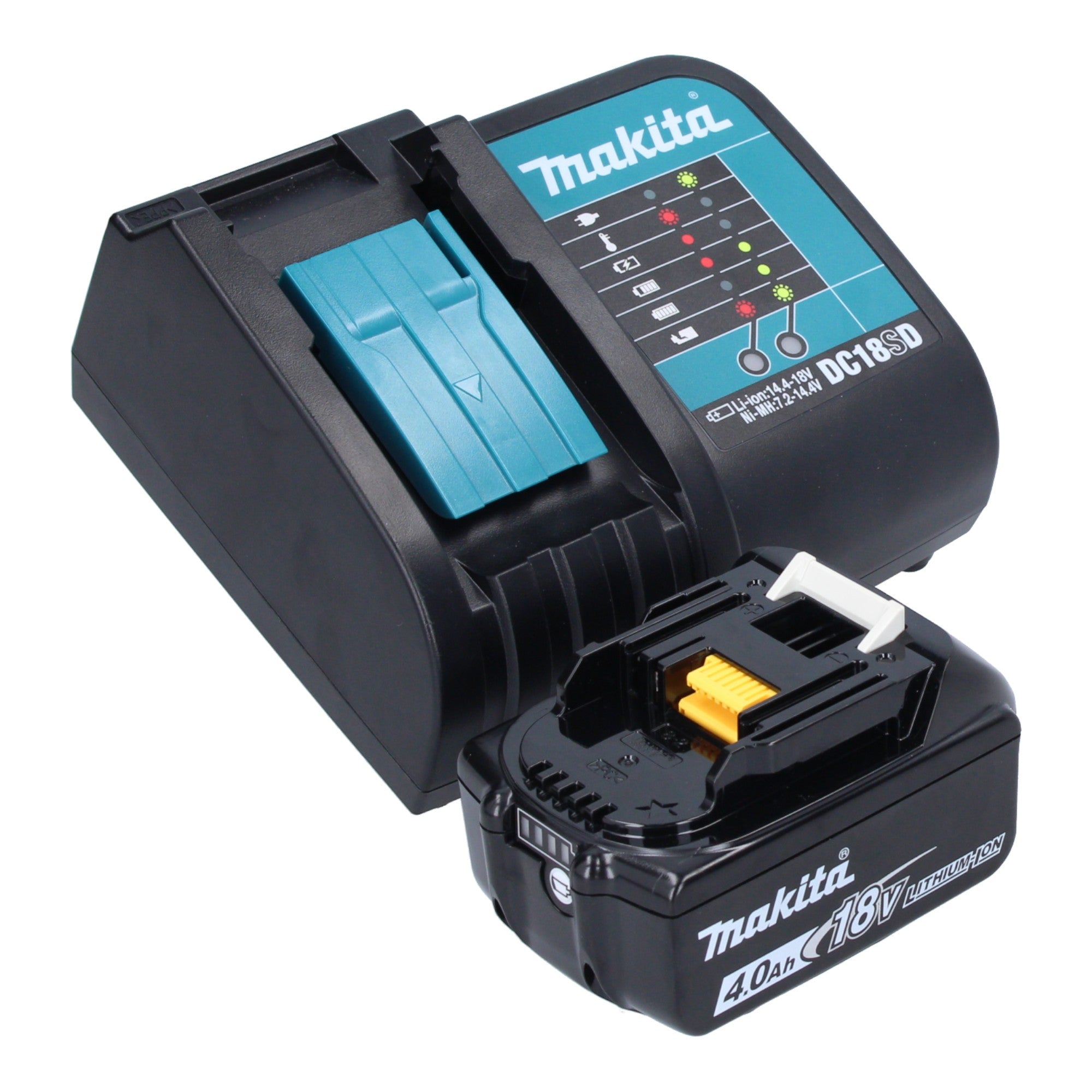 Makita DUS 158 SM Akku Druckspritze 18 V 15 l 5 0 bar 1x Akku 4 0 Ah Ladegeraet 2 - toolbrothers