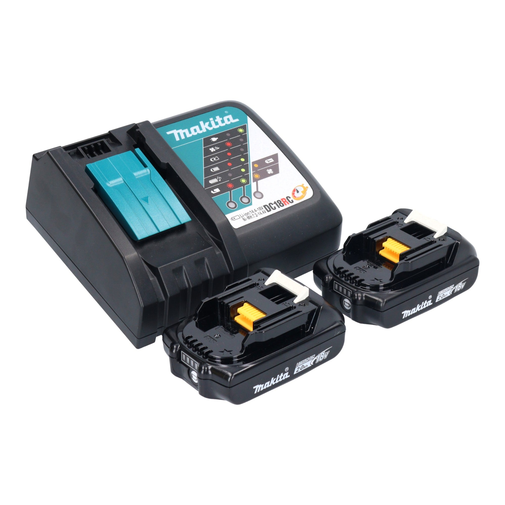 Makita DUS 158 RA2 Akku Druckspritze 18 V 15 l 5 0 bar 2x Akku 2 0 Ah Ladegeraet 2 - toolbrothers
