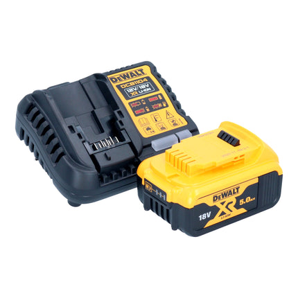 DeWalt DCE 581 P1K Pistolet à cartouche sans fil 18 V 310 ml + 1x batterie 5,0 Ah + chargeur + coffret