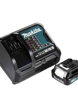 Makita UB 101 DSA1 Dmuchawa akumulatorowa 12 V maks. + 1x akumulator 2,0 Ah + ładowarka