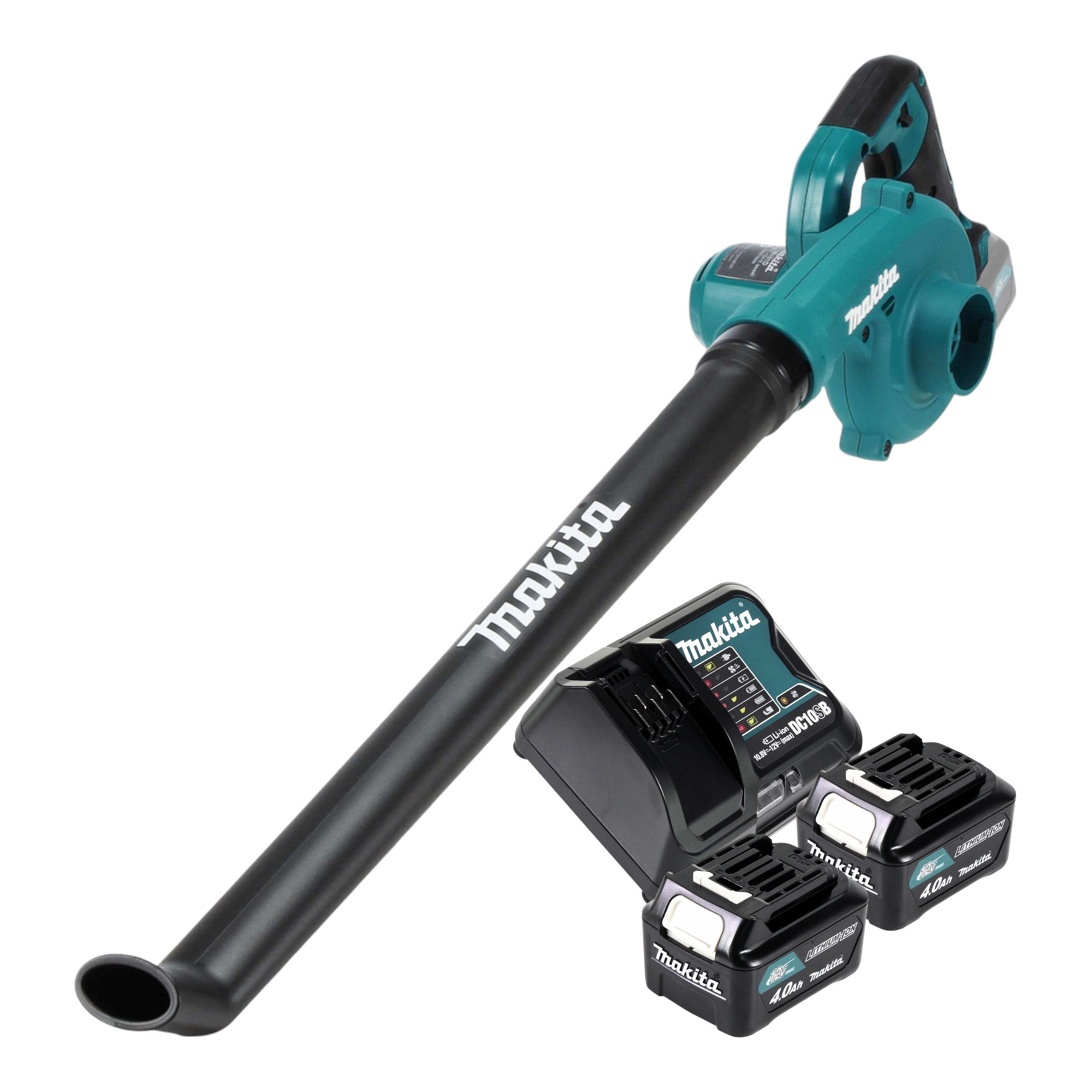 Makita UB 101 DSM Akku Geblaese 12 V max 2x Akku 4 0 Ah Ladegeraet 0 - toolbrothers